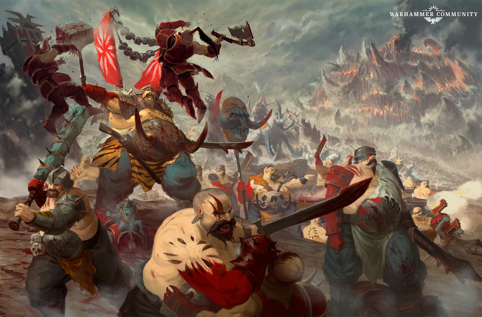 Ogor Mawtribes: El hambre que devora los Reinos Mortales