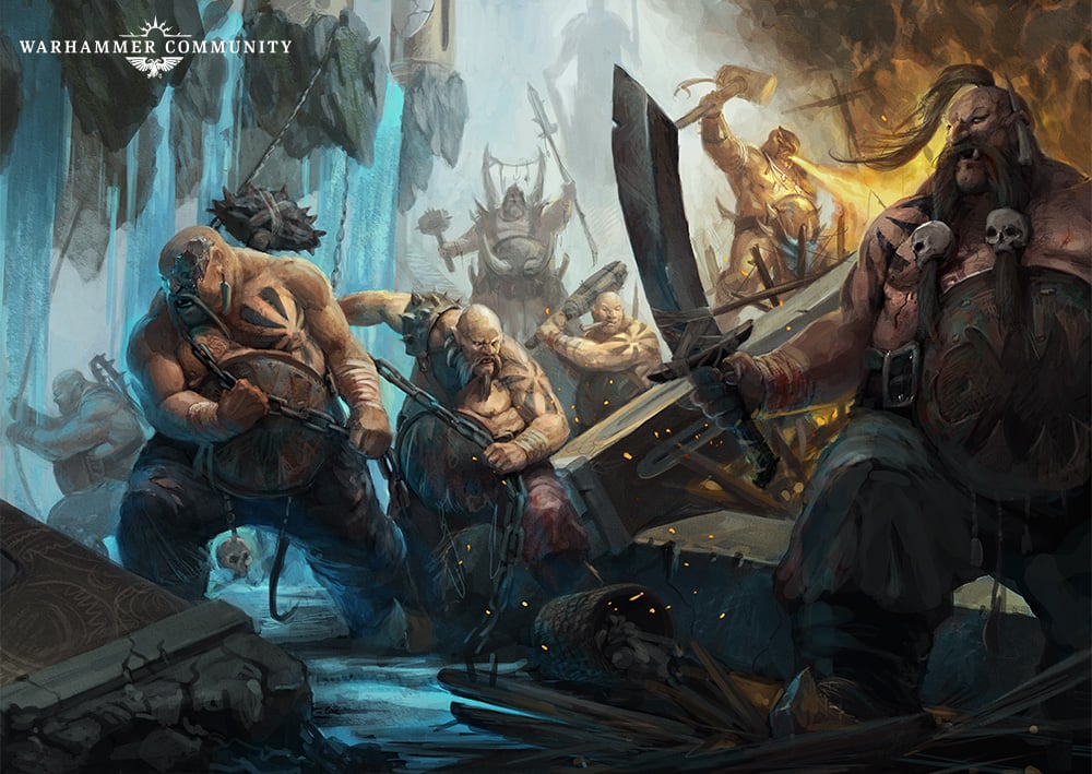 Faction detail: Ogor Mawtribes – Artefactos de Poder